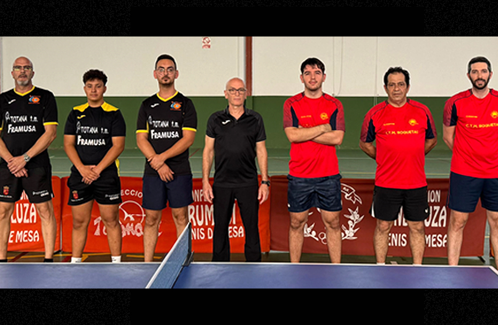 Los equipos del Club Totana de Tenis de mesa cosechan dos victorias y dos derrotas